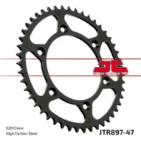 JT Sprockets 520 Jtr897.47 Steel Bakre Tannhjul
