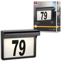Paulmann Dayton LED-sol-husnummerlampe