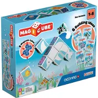 Geomag Magnetsett - Magicube-trykk Sea Animals - 6 Deler - - OneSize - Magnetisk leketøy
