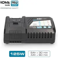 Koma Tools 125w Batterilader