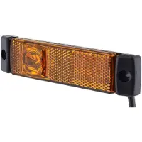 Hella 2PS 008 645-001, LED, Gult, 24 V, 0.05 A, Tyskland, 130 mm