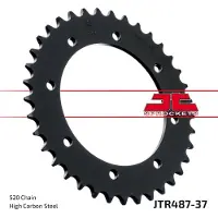 JT Sprockets 520 Jtr487.37 Steel Bakre Tannhjul