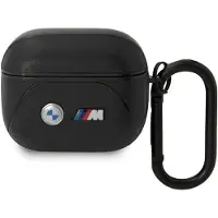 BMW BMA322PVTK AirPods 3 gen-deksel svart/svart Lær Buet linje