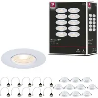 Paulmann 92118 innfelt lys GU10, hvit