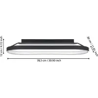 Eglo LED-taklampe Codriales i svart
