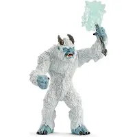 Schleich Eldrador Creatures - 18 cm - Is Monster m. Våpen 42448 - - OneSize - Lekefigur