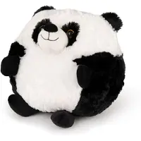 Noxxiez Kæmpe bamse, håndvarmer og pude - Panda