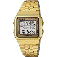 Casio A500wga-9 39mm 3atm Quartz Digital Klokke