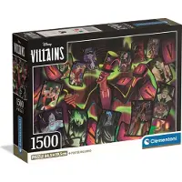 Clementoni Villanas Disney Puslespill 1500 Stykker