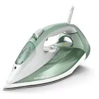 Philips Azur 7000 Series DST7012 - Dampstrykejern - såleplate: SteamGlide Plus - 2600 W - grønn/grå