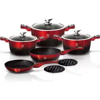 Berlinger Haus grytesett Metallic 10 deler (BH-1631)
