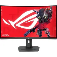 Asus ROG Strix XG32WCS - LED-skjerm - gaming - kurvet - 32 - 2560 x 1440 QHD @ 180 Hz - Rapid VA - 400 cd/m² - 3500:1 - DisplayHDR 400 - 1 ms - HDMI, DisplayPort, USB-C - svart