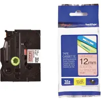 Brother TZEB31 / TZe-B31 Black on fluorescent Orange Ribbon (12mm x 5m)