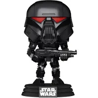 Funko POP! Stjernekrigen Mandalorian Dark Trooper Kampfigur