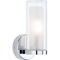 Paulmann Luena LED-Fugtrumslys E14 Krom, Glas