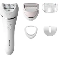 Philips Epilator Series 8000 BRE710/00 epilator / hårfjerningsapparat / våt- og tørrbruk / barberhode