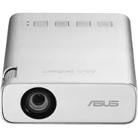 Asus ZenBeam E1R - DLP-projektor - LED - 200 LED-lumen - WVGA (854 x 480) - 16:9 - Wi-Fi - sølv