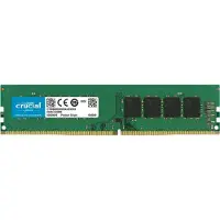 Crucial - DDR4 - modul - 8 GB - DIMM 288-pin - 2400 MT/s / PC4-19200 - CL17 - 1.2 V - ikke-bufret - ikke-ECC