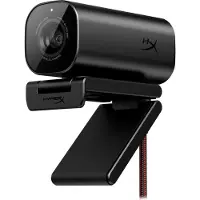 HyperX Vision S - Nettkamera - panorering / tipping - farge - 8 MP - 1080p, 4K - USB-C 3.2 Gen1