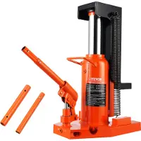Vevor Hydraulic Toe Jack, 5 Ton On Toe Toe Jack Lift, 10 Ton On Top Lift Kapasitet Machine Jack, 0,8-6,8 in Toe Height, 11,3-17,3 in Top Height, Air Hydraulic Claw Jack for Machinery, Industry