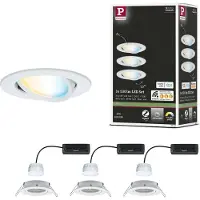 Paulmann 92440 LED-taklampe LED-innfellingslys 6 W hvit (matt)