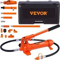 Vevor 4 Tons hydraulisk jekk Luftpumpe Løft Ram Body Frame Porta Power Repair Kit