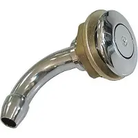 Goldenship Messing 90º Flushmontert Tankventilasjon