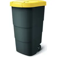 AWTOOLS hageavfallsbeholder WHEELER 110 gul lokk