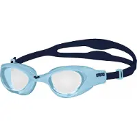 Arena Svømmebriller - The One Junior - Clear/Cyan/Blue - - 6-12 år (116-152) - Svømmebriller