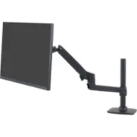 Ergotron - Monteringssett (leddarm, høy stang, 2-dels skrivebordslampe) - for Skjerm - aluminium - matt svart - skjermstørrelse: inntil 34 - skrivebordsmonterbar