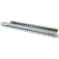 Telegärtner - Koblingspanel - 1U - 19 - 24 porter