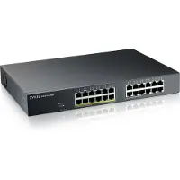Zyxel GS1915 Series GS1915-24EP - Switch - NebulaFLEX-kompatibel - smart - 24 x 10/100/1000 (12 PoE) - stasjonær, veggmonterbar - PoE (130 W)