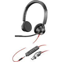 Poly Blackwire C3325-M Stereo USB-C/A og 3,5 mm