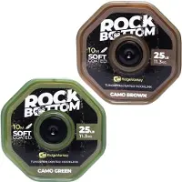 Ridgemonkey Connexion Rock Bottom Tungsten Soft Coated Hooklink 20 M Karpefiskesnøre