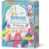 4M Kidzmaker/sjablong Silketrykk Malefigur