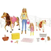 Mattel Hester Og Tilbehør Dukke