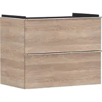 Hansgrohe Xelu Q vaskeskab 780/475 2sk, naturlig eg