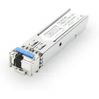 Digitus Professional DN-81003-01 - SFP (mini-GBIC) transceivermodul - 1GbE - 1000Base-LX, 1000Base-BiDi - LC-enkeltmodus - opp til 20 km - 1310 (TX) / 1550 (RX) nm