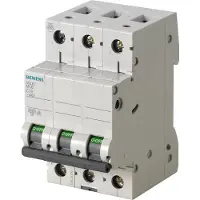 Siemens Circuit breaker 3-pole 6kA C50