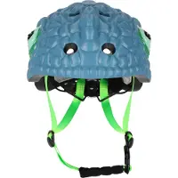 Crazy Safety Sykkelhjelm m. Lys - KamæLeon - Mørkenblå - - 49-55 cm - Sykkelhjelm