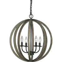 FEISS Firearmet pendellampe Allier i tre 52,1 cm