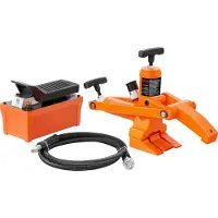 Vevor hydraulisk dekkkantbryter 10000 PSI fotpumpe for traktor- og lastebildekk
