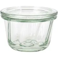 Weck Jata Muffins med runde felger 165 ml sett med 6