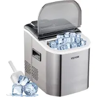 Vevor benkeplate ismaskin vanndispenser 40 lbs bærbar ismaskin ismaskin