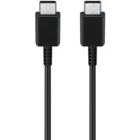 Samsung USB-C / USB-C-kabel EP-DW767JBE - 3A, 1.8m - Bulk - Svart