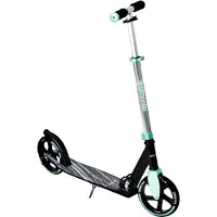 Muuwmi Kampanje! aluminiumsscooter sparkesko 205 mm turkis blå AU 566
