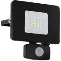 Eglo FAEDO 3 outdoor floodlight with sensor LED 21W 5000K black