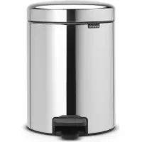 Brabantia New Icon pedalavfallsbeholder sølv (112621)