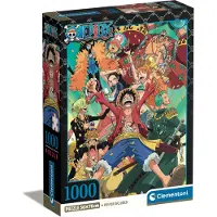 Clementoni puslespill One piece 2, 1000 brikker