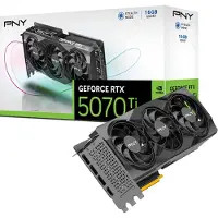 PNY GeForce RTX 5070 Ti - Grafikkort - GeForce RTX 5070 Ti - 16 GB GDDR7 - PCIe 5.0 x16 - 3 x DisplayPort, HDMI